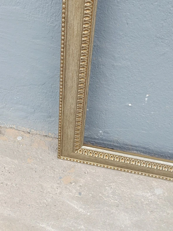 Sarı Yaldız İşlemeli Dekoratif Çerçeve 103x133cm 013 - 3