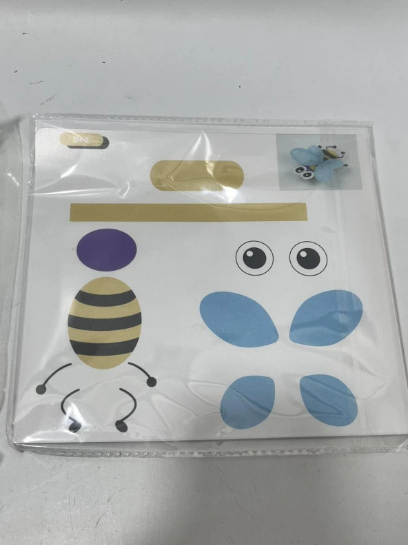 Koşan Hayvanlar 3D Kalem Şablon Kiti J602 - 6