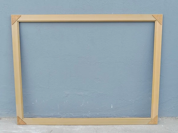 Sarı Yaldız İşlemeli Dekoratif Çerçeve 103x133cm 015 - 6