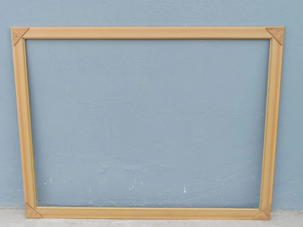 Sarı Yaldız İşlemeli Dekoratif Çerçeve 103x133cm 013 - 6