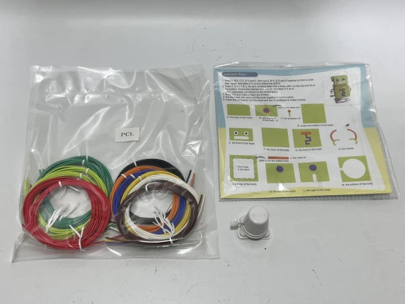 Yürüyen Robotlar 3D Kalem Şablon Kiti J601 - 4