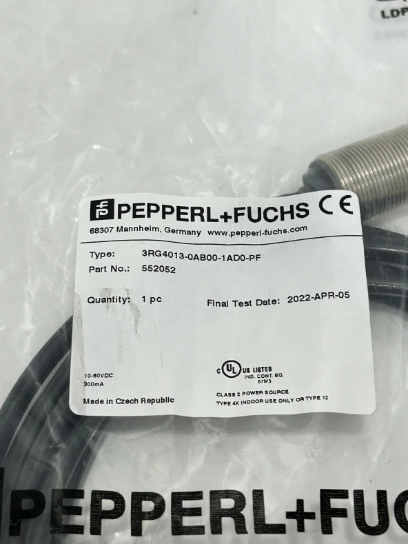 Pepperl+Fuchs 3RG4013-0AB00 Silindir Endüktif Sensör - 5