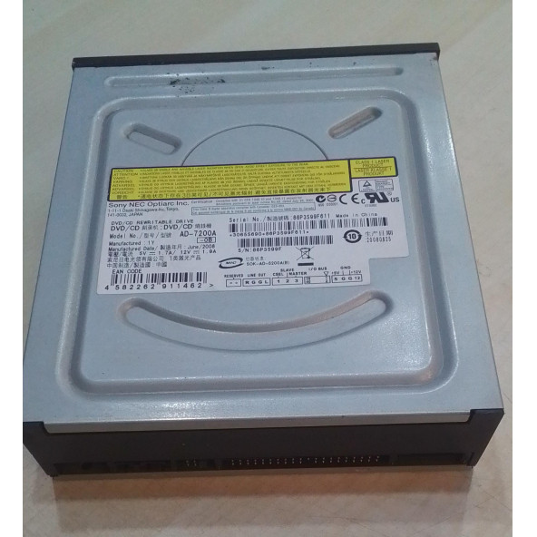 SONY AD-7200A DAHİLİ İDE (PATA) DVD-WRITER KASALARDAN ÇIKMA ( SAĞLAM)