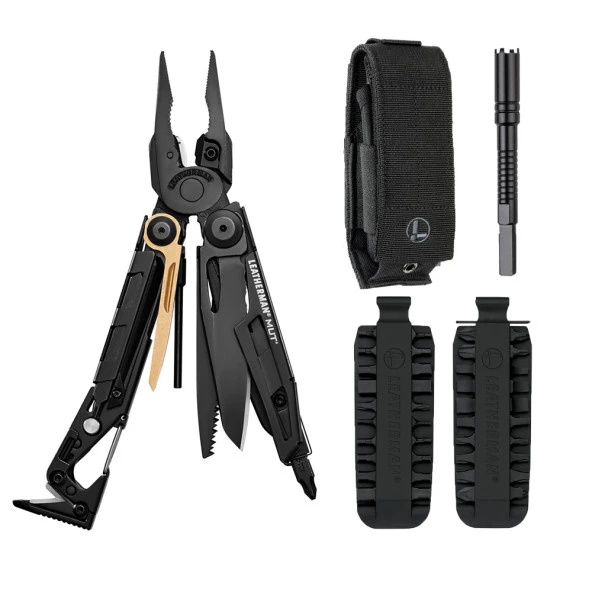 Leatherman  Mut Black Set - Siyah Molle Kılıf