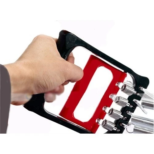 Göğüs Yayı - El Yayı 5 Dirençli El Ayak Göğüs Yayı Çelik Yay Spor Aleti Kas Geliştirici Set - 6