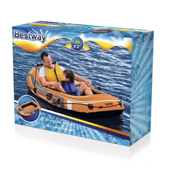 Bestway Hydro-Force Kondor 2000 Şişme Bot 196X114 Cm - 4
