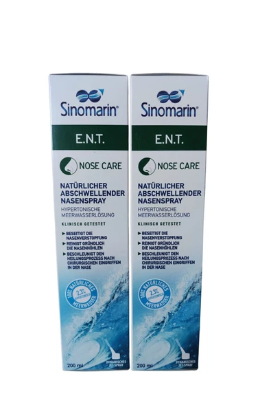 Sinomarin E.n.t. - Deniz Suyu Spreyi 200 Ml 2 adet ( - 2