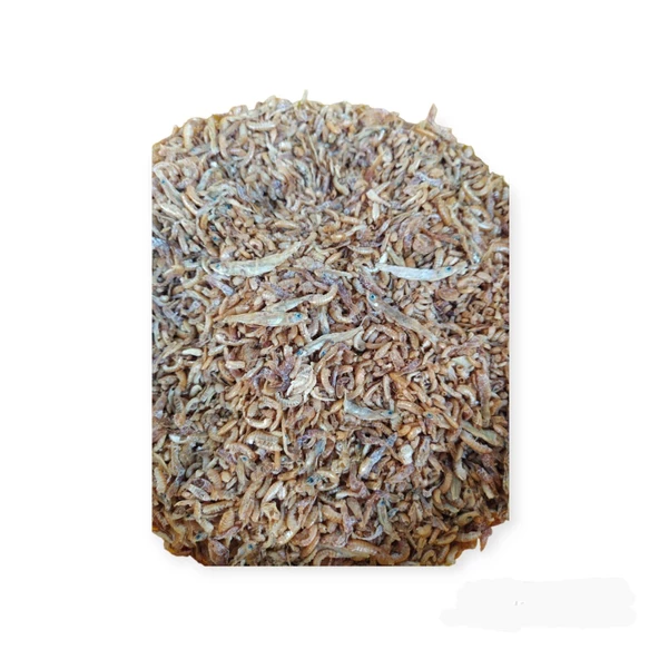 Gammarus (Kurutulmuş Karides ve Balık) Kaplumbağa Yemi 500gr (Kovadan Paketleme) - 3