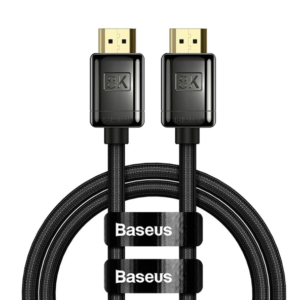 Baseus HD Series 8K HDMI to HDMI 2.1V HDMI 120hz Kablo 0.5 Metre