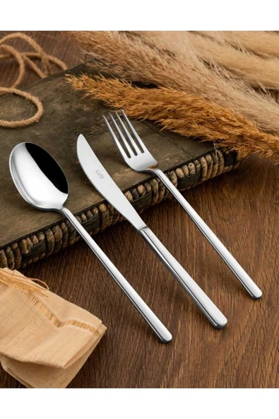 Dilay Afra 72 Parça Luis Çatal Kaşık Set 4mm