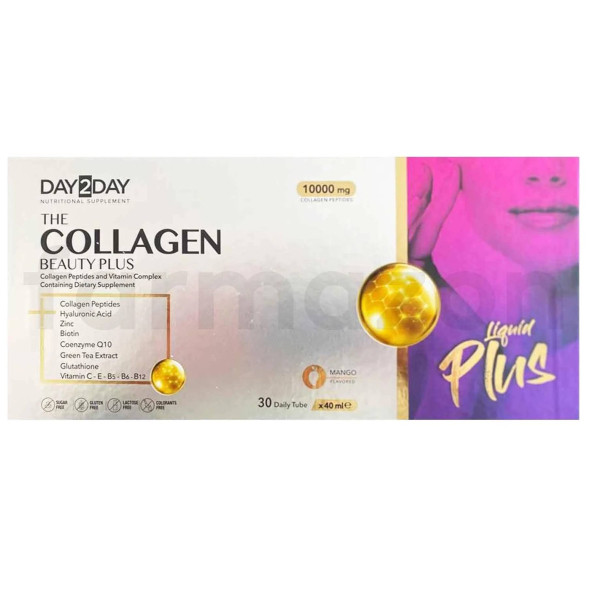 Day2Day The Collagen Beauty Plus Mango Aromalı 30x40 ml Tüp