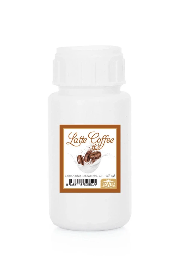 Latte Kahve Kokusu Çubuklu Koku Bambu Kokusu Yedek Dolum Şişesi 100Ml