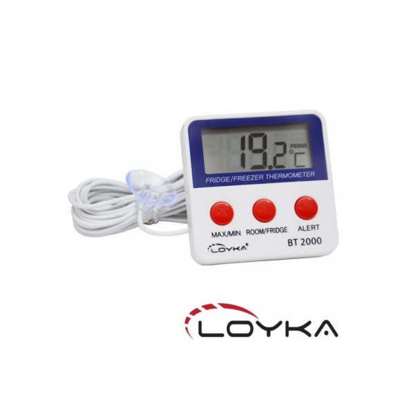 Loyka BT-2000 Alarmlı ve Mıknatıslı Buzdolabı Termometresi - Resim 2