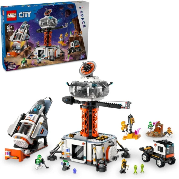 Orjinal Lego City Uzay Üssü ve Roket Fırlatma Rampası Lego City 60434