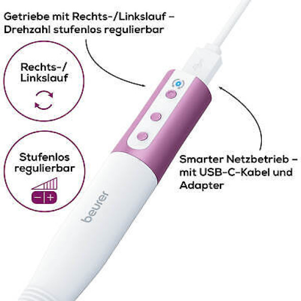 Beurer MP 52 Manikür Pedikür Cihazı - 4