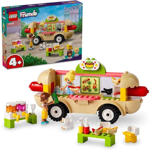 Orjinal Lego Friends Sosisli Sandviç Arabası Lego Friends 42633