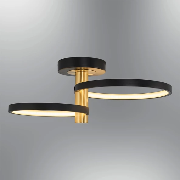 A-571-2 İKİLİ LEDLİ PLAFONYER - 2