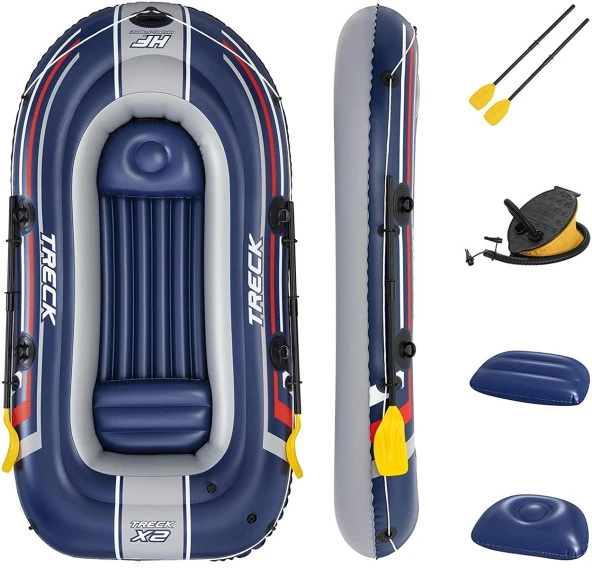 Bestway Hydro-Force Treck X2 Raft Şişme Bot Set