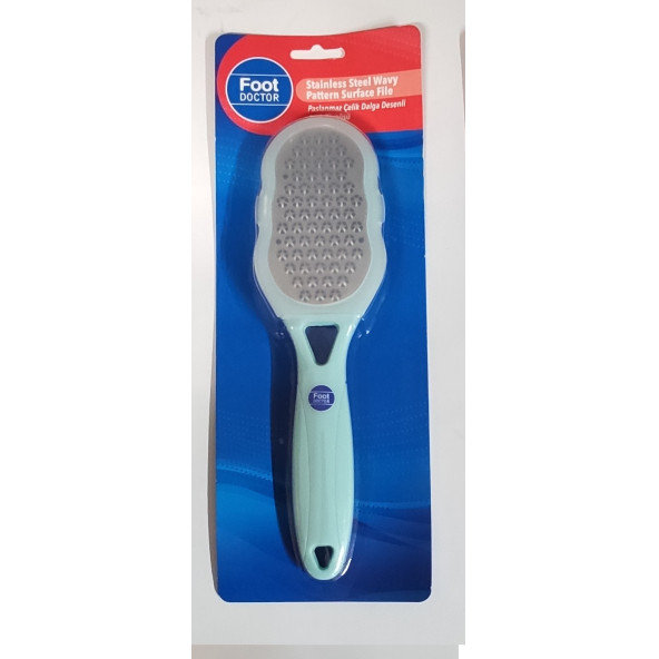 FOOT DOCTOR PASLANMAZ ÇELİK DALGA DESENLİ AYAK TÖRPÜSÜ FD 0038 - 4