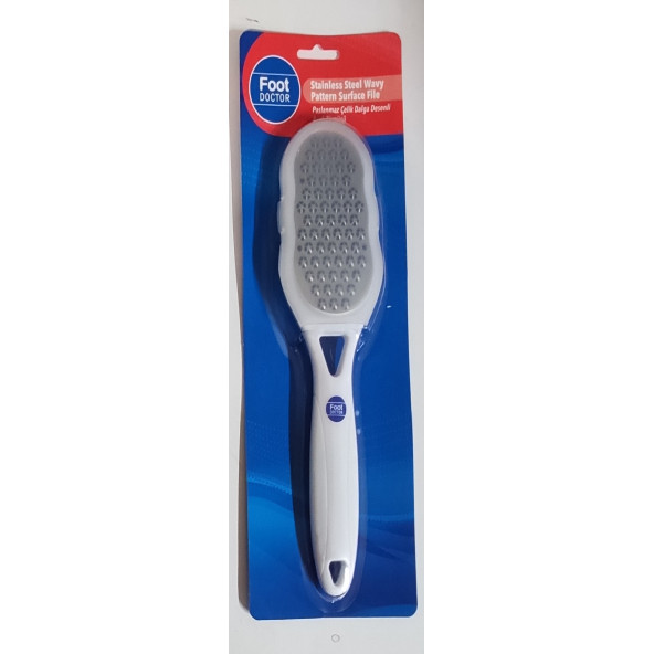 FOOT DOCTOR PASLANMAZ ÇELİK DALGA DESENLİ AYAK TÖRPÜSÜ FD 0038 - 5