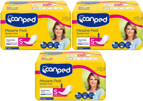 Canped Mesane Pedi Klasik S-Küçük Boy 36 Adet
