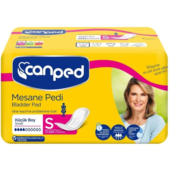 Canped Mesane Pedi Klasik S-Küçük (İç Adet 12 Li) Tekli Paket ürün görseli 1
