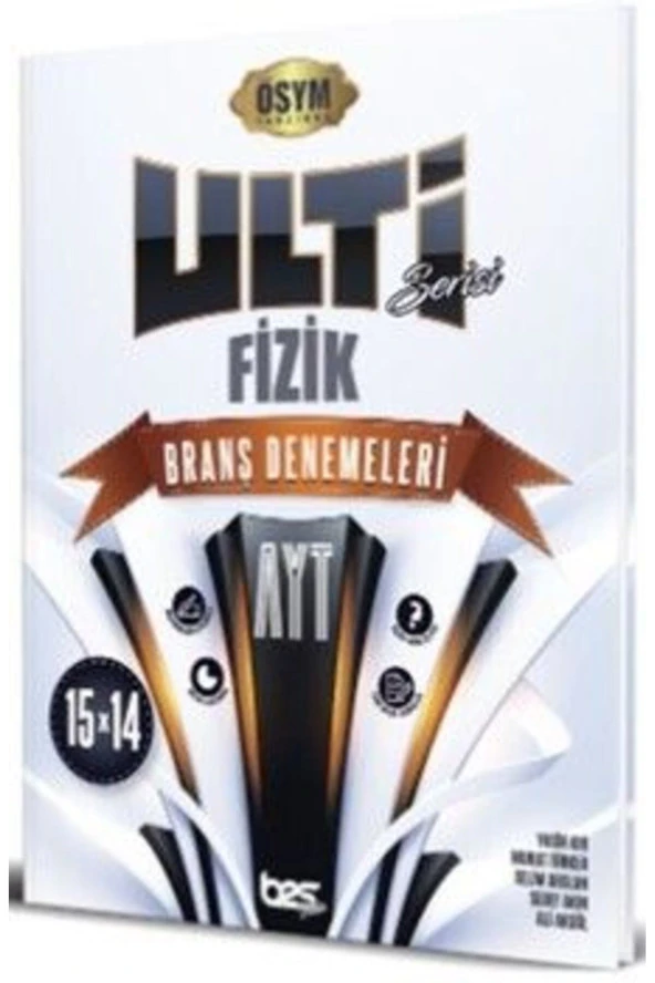Ayt Fizik Ulti Serisi 15 X 14 Branş Denemeleri