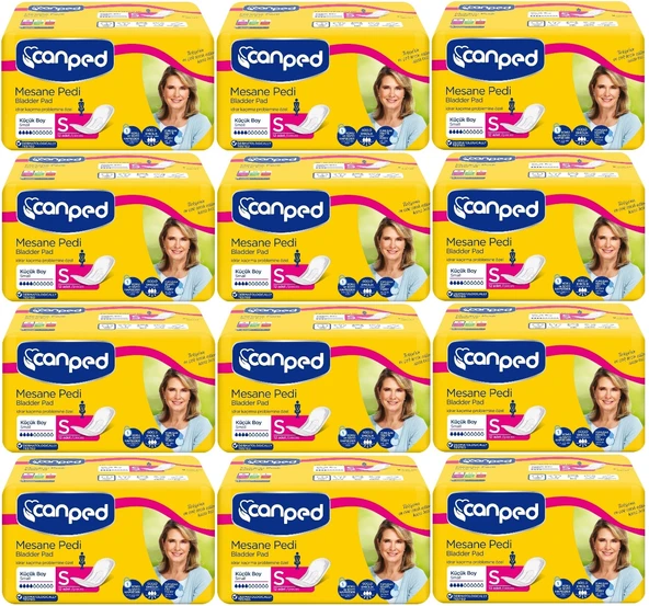 Canped Mesane Pedi Klasik S-Küçük Boy 216 Adet ürün görseli