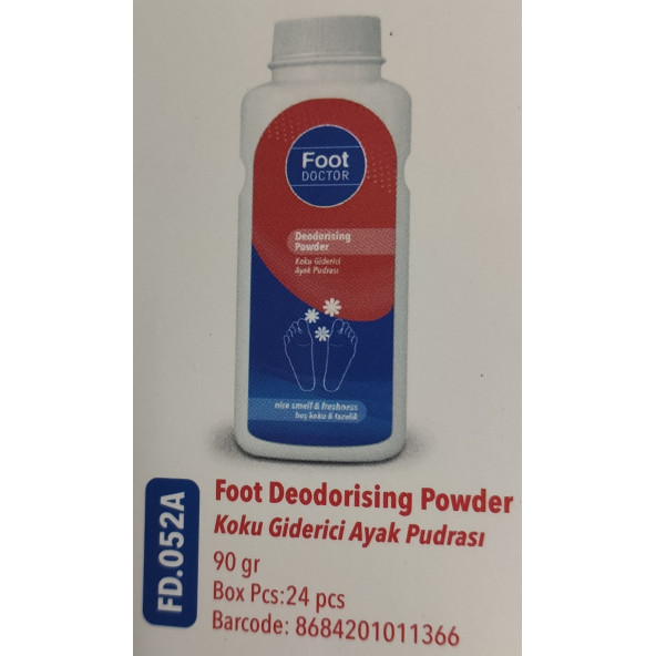 FOOT DOCTOR AYAK PUDRASI  90GR FD 0052 - 2