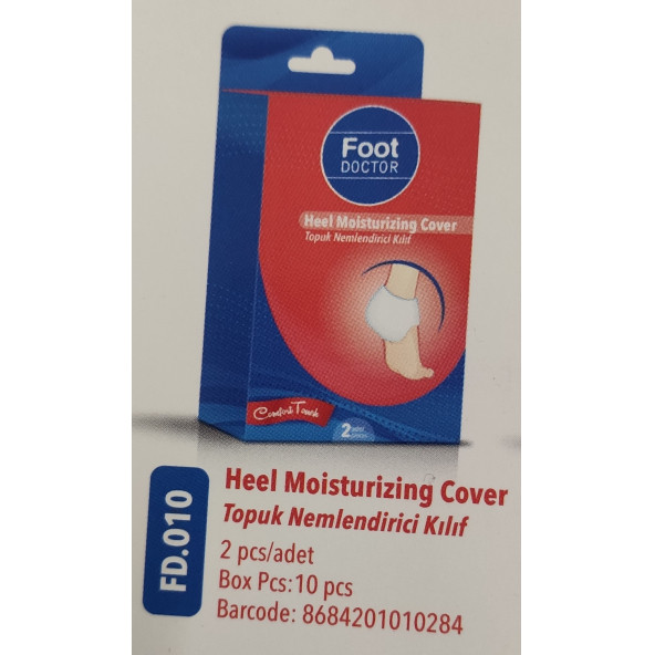 FOOT DOCTOR TOPUK NEMLENDİRİCİ KILIF 2 ADET FD 0010