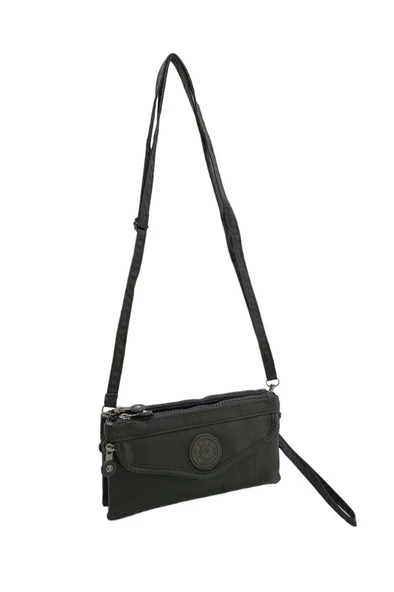 Mini Çapraz Çanta Cüzdan El Çantası Fonksiyonel Kullanım 22 Cm Genişlik - 2