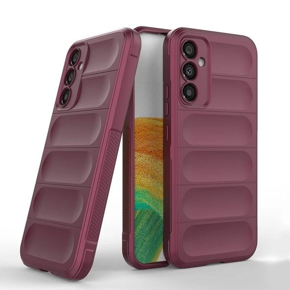 Samsung Galaxy A15 Kılıf Optimum Lens Çerçeveli Silikon Kapak - 10