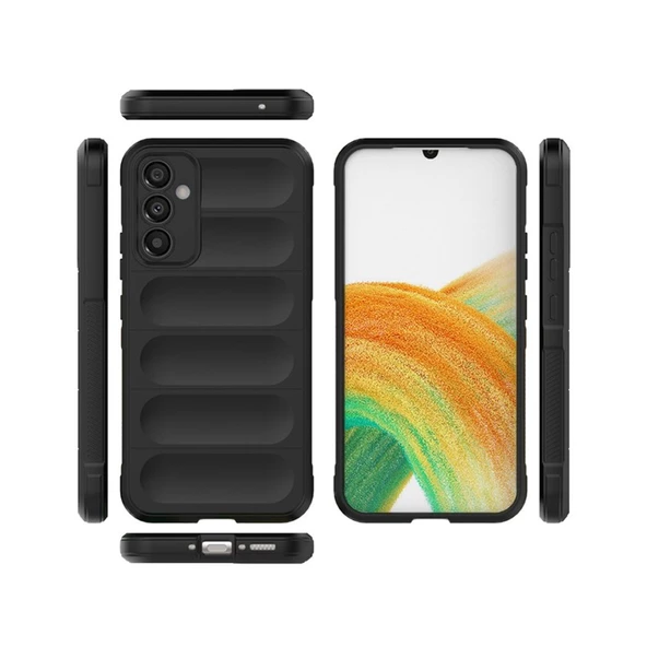 Samsung Galaxy A15 Kılıf Optimum Lens Çerçeveli Silikon Kapak - 4