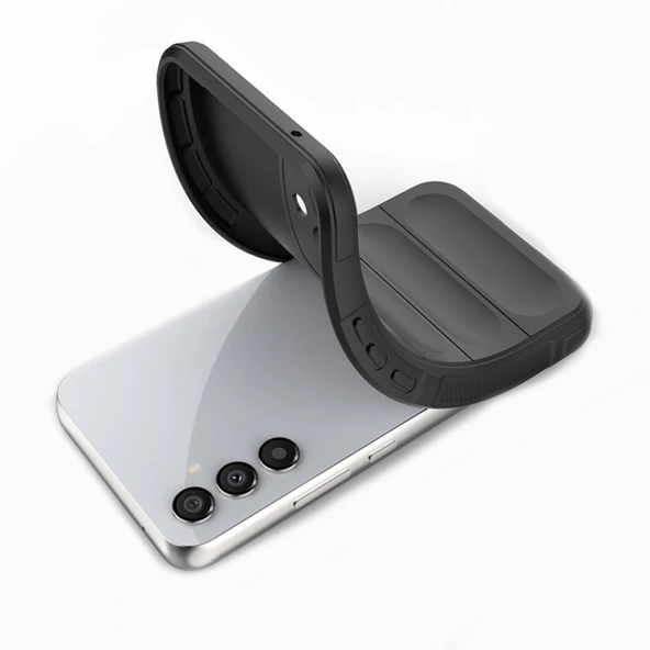 Samsung Galaxy A15 Kılıf Optimum Lens Çerçeveli Silikon Kapak - 5