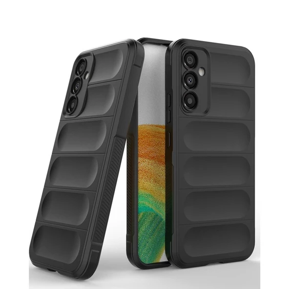 Samsung Galaxy A15 Kılıf Optimum Lens Çerçeveli Silikon Kapak - 3