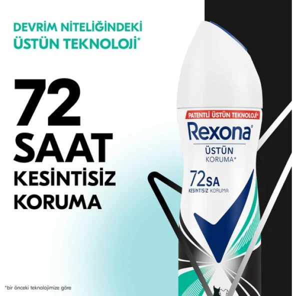 Rexona Kadın Sprey Deodorant Invisible Fresh Deep 72 Saat Kesintisiz Üstün Koruma 150 Ml - 3