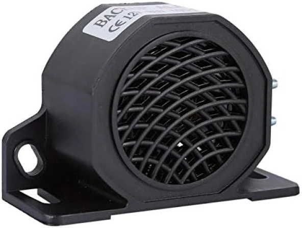 İŞ MAKİNESİ İKAZ SİRENİ 12V-80V, UNİVERSAL GERİ VİTES, ALARM SİREN - 2