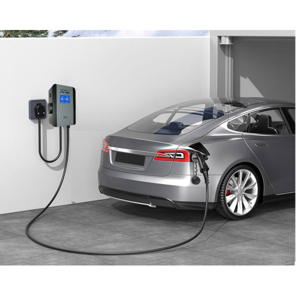 PWR33 BUSINESS -EVS-22 kW WALLBOX - TİP2 SOKET ÇIKIŞLI ELEKTRİKLİ ARAÇ ŞARJ CİHAZI - 9