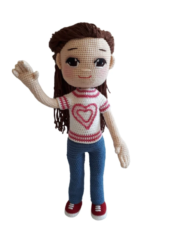 Pırılım Bebek Amigurumi Organik Oyuncak - 1