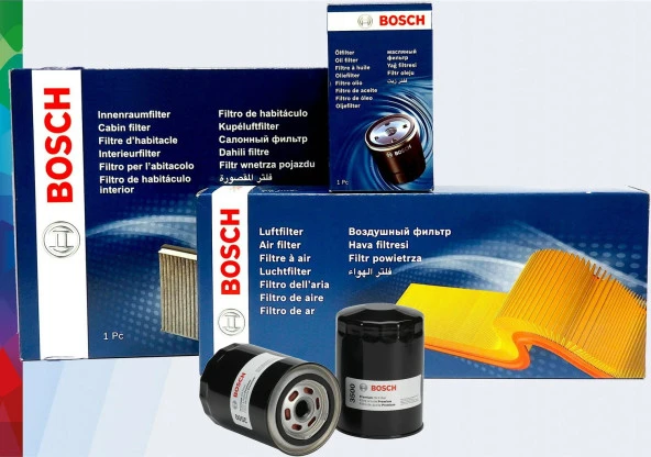 Bosch Seat Leon 1.6 Tdi Filtre Bakım Seti 2013-2019