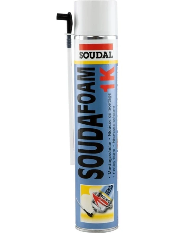 Soudal Soudafoam 1K Poliüretan Köpük 600 Gram