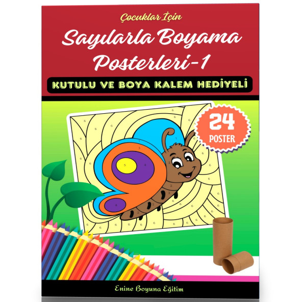 Sayılarla Boyama Posterleri-1