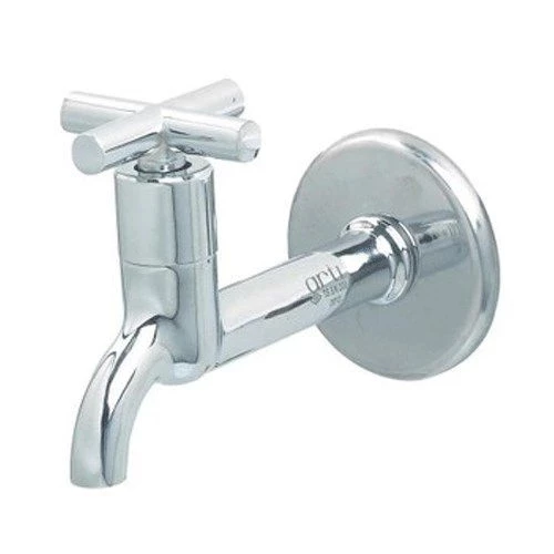 Artı Aç Kapa 4 Kollu Krom Çevirveli Musluk Duvardan Tek Girişli - 3