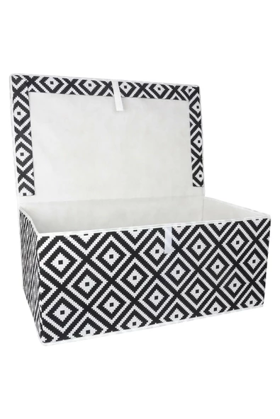 Çok Amaçlı Düzenleyici Kutu Organizer Cırt Cırtlı Hurç Mega Boy 30cm X 40cm X 60cm (1 Adet) 6272 - 5
