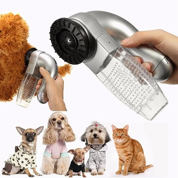 Shed Pal Kedi Köpek Vakumlu Tüy Toplama Tarağı - Tüy Toplama Traş Makinesi - 2