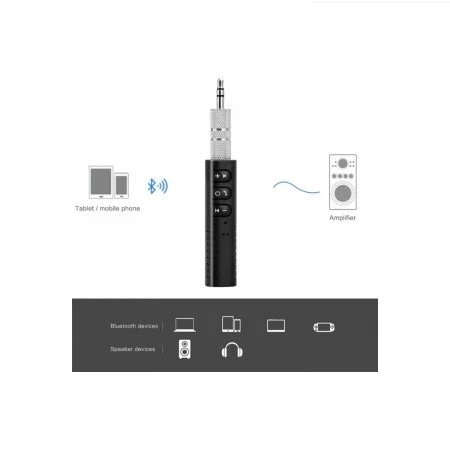 Car Bluetooth Music Driver Araç Aux Hands-free Mp3 Bağlantı Kiti - 3