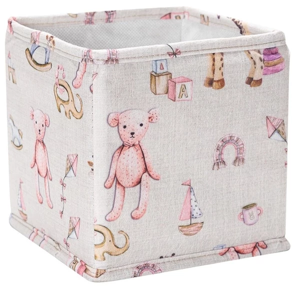 Baby 3'lü Kullanışlı Çekmece Düzenleyici Çok Amaçlı Organizer Kutu (pembe) - 4