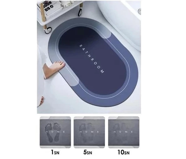 Süper Emici Banyo Paspası 38*58 Cm - 4