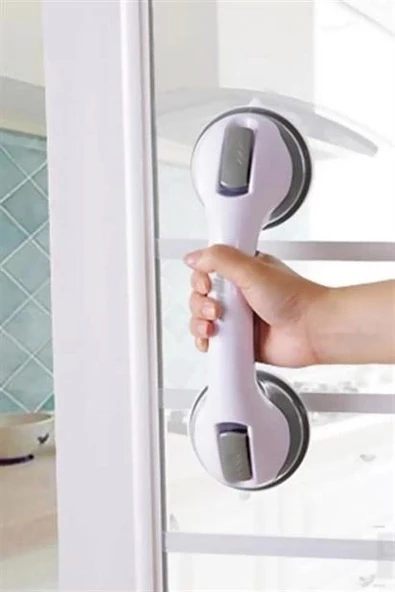 Düşme Ve Kayma Önleyici Banyo Tuvalet Vantuzlu Kilitli Tutacak - 9