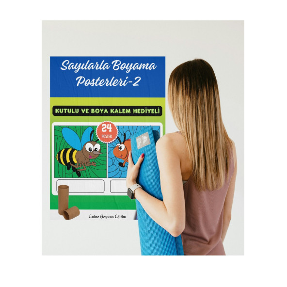 Rakamlarla Boyama Posterleri-2 - 5